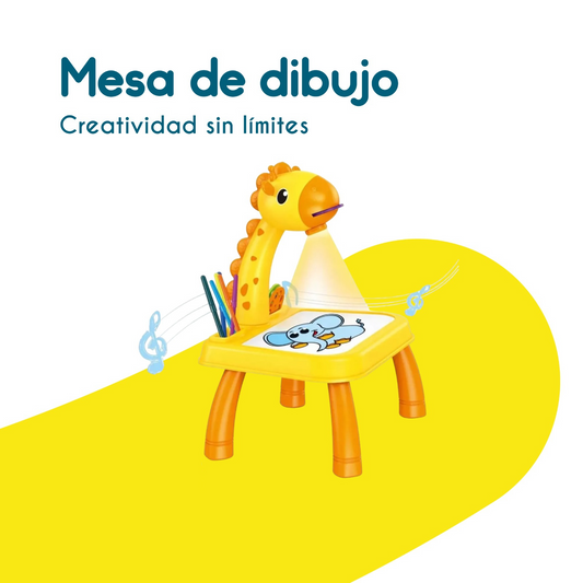 Mesa de dibujo para niño