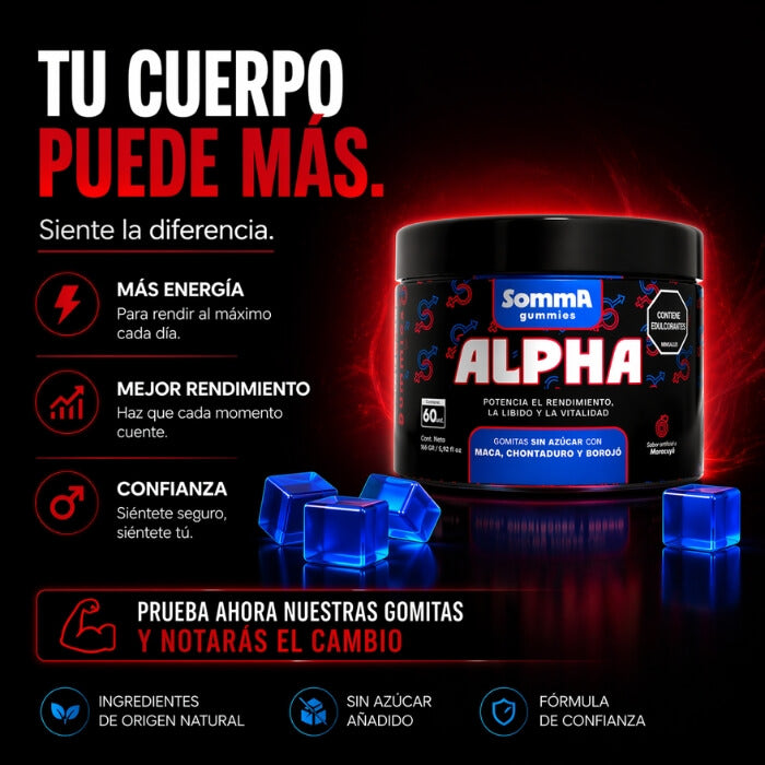 Gomas Alpha Potencia El Rendimiento