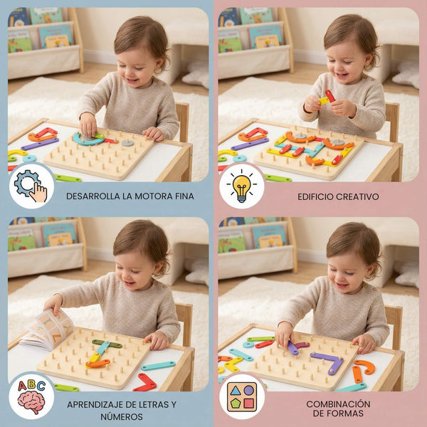 Tablero Montessori Creativo