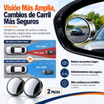 BlindSpot Pro 360 x2 – Set de Espejos Convexos para Puntos Ciegos