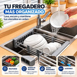SteelRack Pro – Escurridor de Platos en Acero Inoxidable