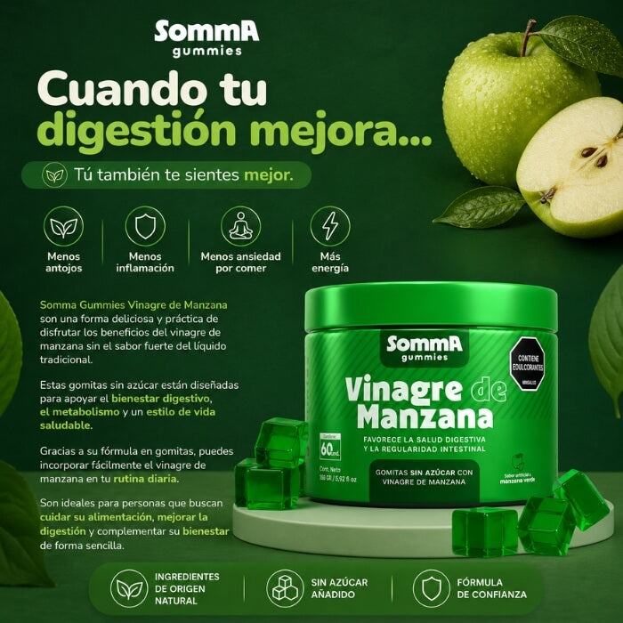 Gomas De Vinagre De Manzana