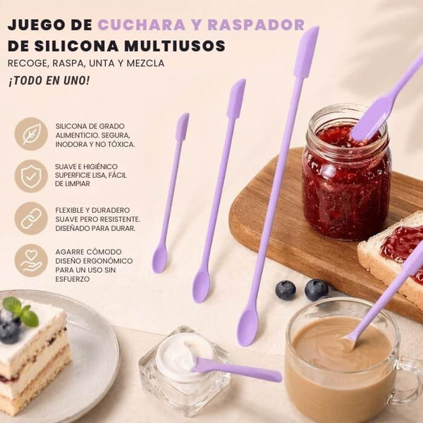 Espátula Doble Flexible Pro para Hogar