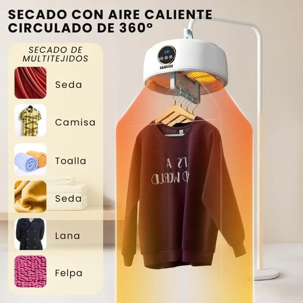 Secadora Compacta Rápida para Ropa