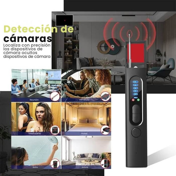 Buscador de cámaras y GPS