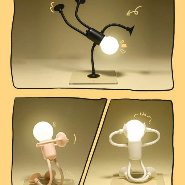 Luz Nocturna Deportista Flexible Divertida