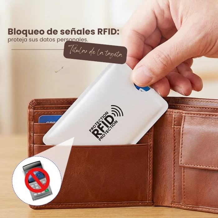Fundas Antirrobo Bloqueo RFID Setx8 und