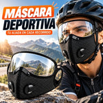 AirShield Pro – Máscara Deportiva con Filtro de Carbón