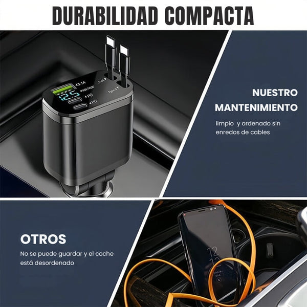 Cargador Estelar Rápido Multifuncional Portátil