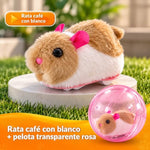 SmartBall Cat Pro– Bola Interactiva Eléctrica para Gatos con Hámster