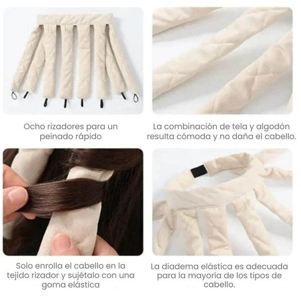 Banda Sleepin para Rizos Sin Calor