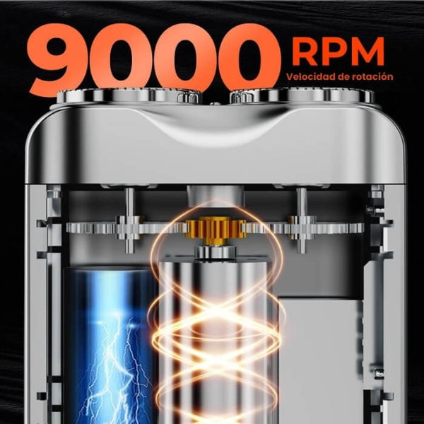 Afeitadora Rotativa Mini Pro Compacta