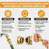 QuickConnect Pro – Conector Rápido de Latón para Manguera