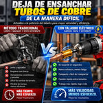 CopperExpand Pro – Juego de Brocas Expansoras para Tubos de Cobre