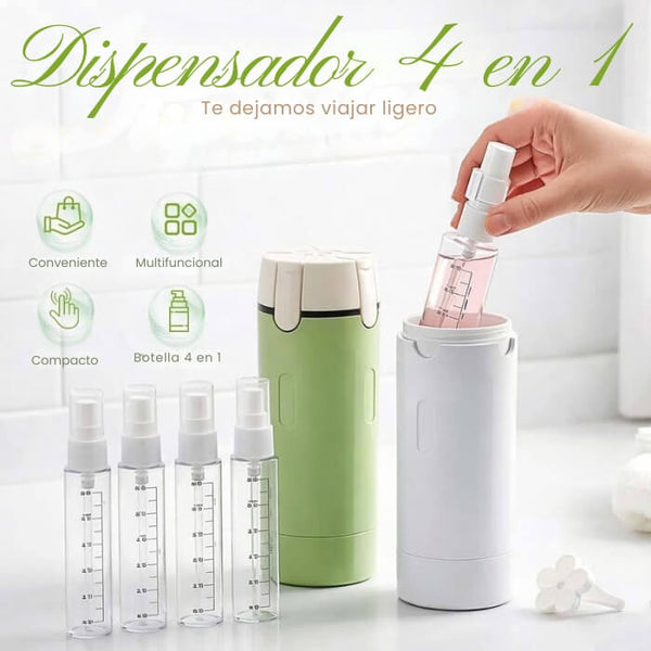 Set Viaje 4 en 1 Compacto