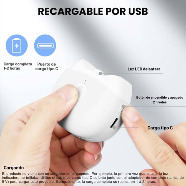 Cortauñas Eléctrico Compacto Pro Diario