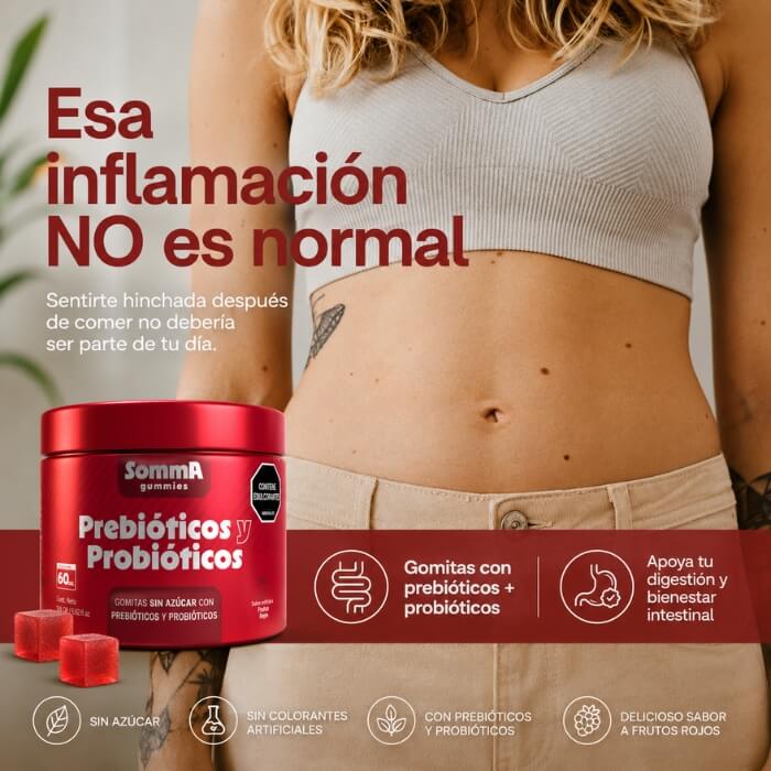 Gomitas De Probioticos Y Prebioticos