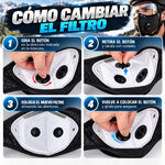 AirShield Pro – Máscara Deportiva con Filtro de Carbón