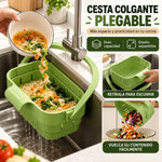 SinkFlex Pro – Cesta Plegable Colgante para Fregadero