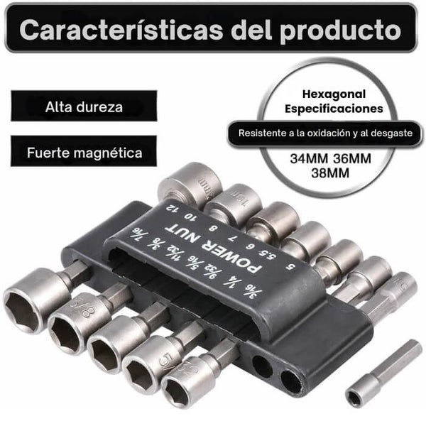 Juego de Llaves de Casquillo Pro