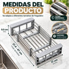 SteelRack Pro – Escurridor de Platos en Acero Inoxidable