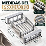 SteelRack Pro – Escurridor de Platos en Acero Inoxidable