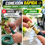 QuickConnect Pro – Conector Rápido de Latón para Manguera