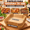 AirFryer Protect x100 – Set de 100 Revestimientos Desechables para Freidora de Aire