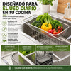 FlexiDrain Pro – Colador Extensible para Fregadero