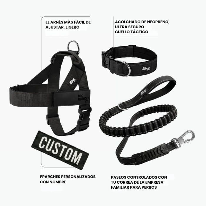Arnés Táctico Ajustable para Perro