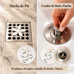 DrainWig Pro x3 – Pack de 3 Colectores de Pelo para Desagüe
