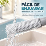 FootCare Pro – Cepillo de Silicona con Mango Largo para Pies