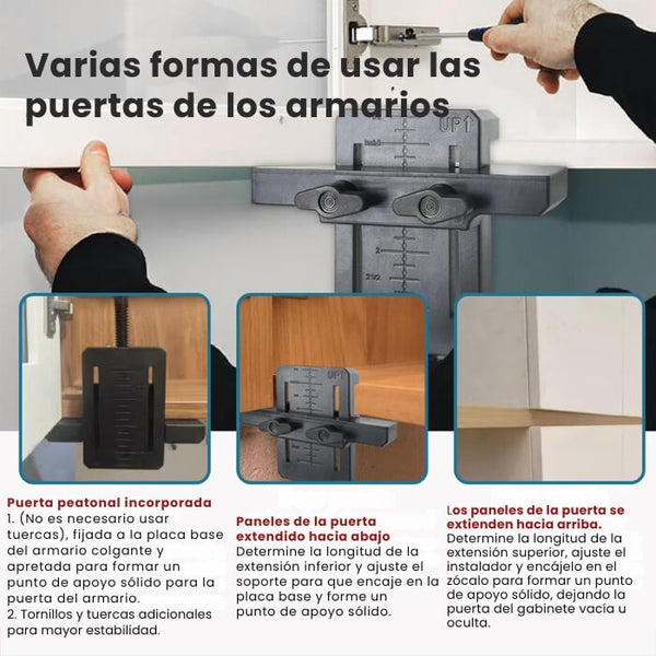 Alineador Rápido de Puertas Armario