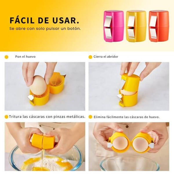Abridor de Huevos Fácil