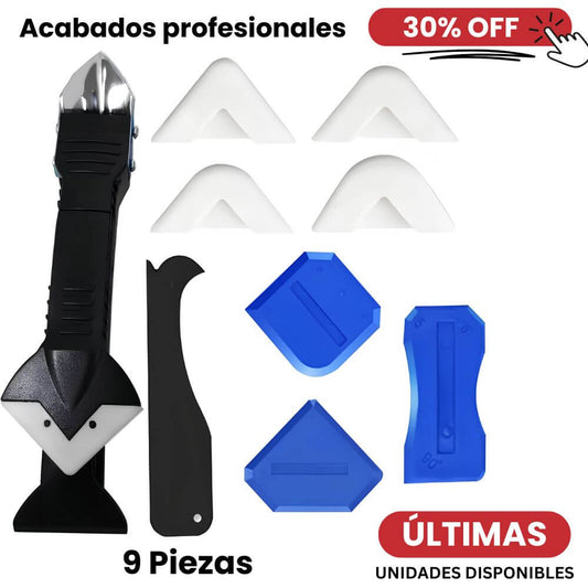 Kit Profesional para boquillas 9 Piezas