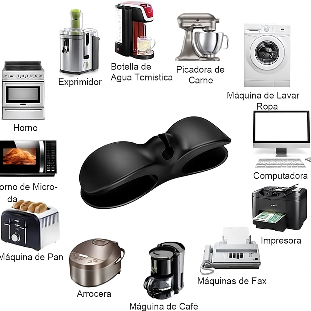 Organizador de Cables X5 Unidades