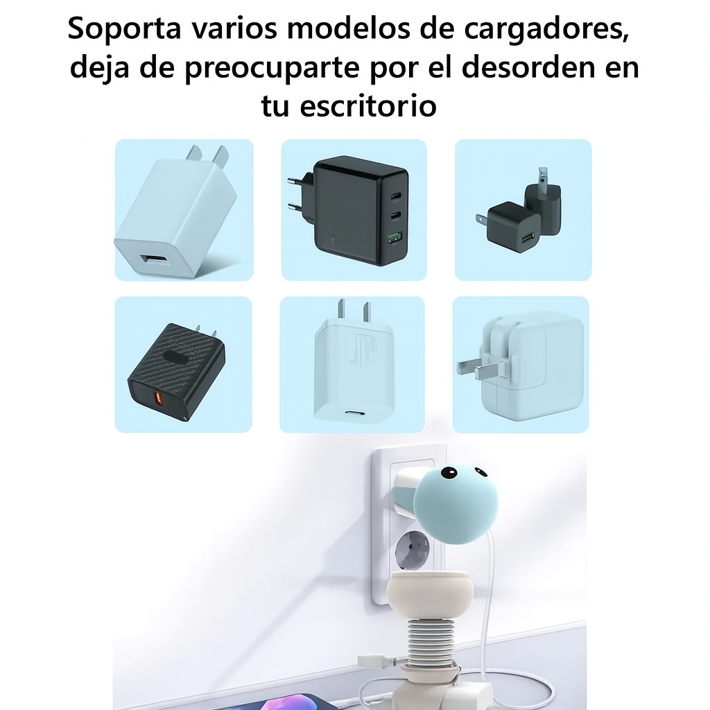 Cable-Buddy™- Enrollador y protector de cable