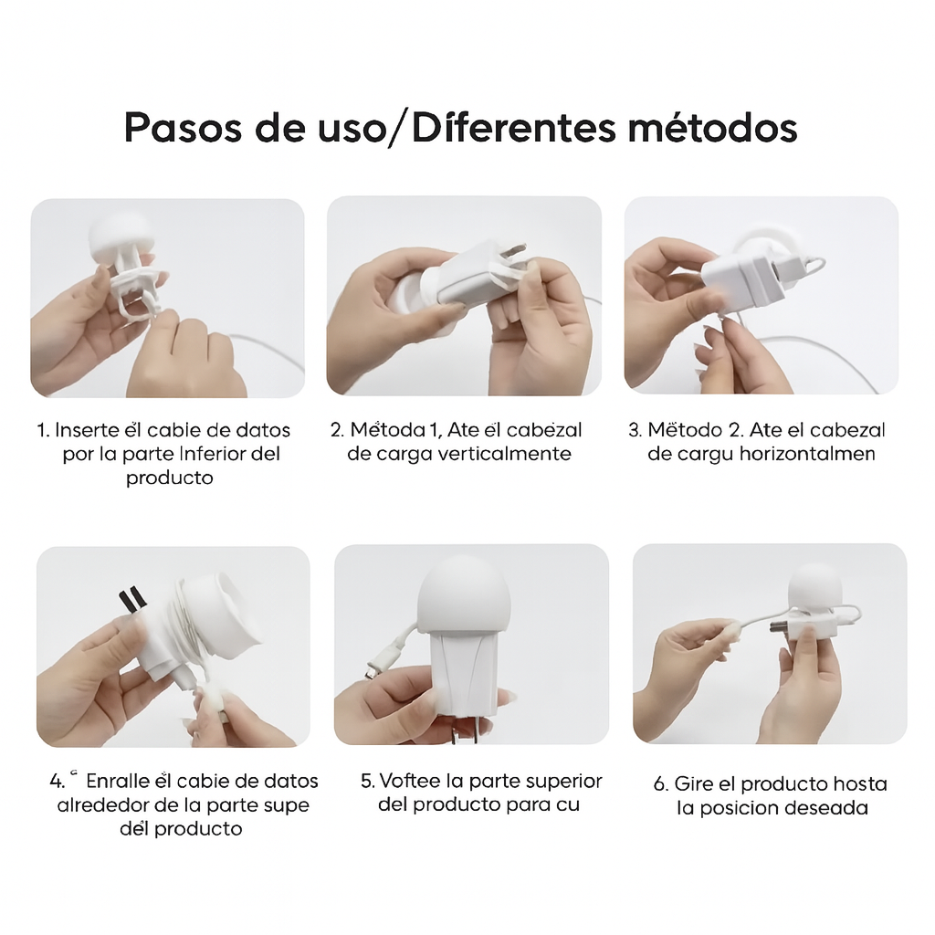 Cable-Buddy™- Enrollador y protector de cable