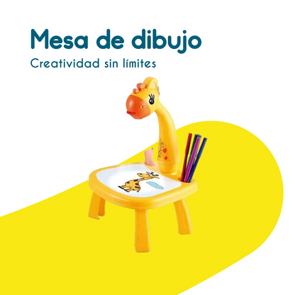 Mesa de dibujo para niño