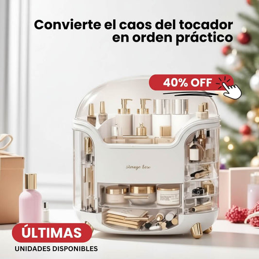 Organizador de maquillaje