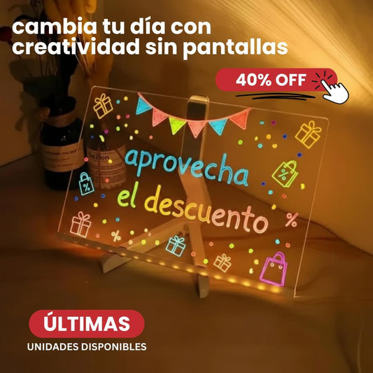 Panel Luminoso Creativo