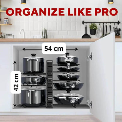 CocinaPro - Organizador de Ollas y Sartenes