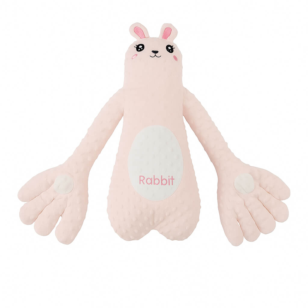 El peluche-almohada que arrulla a tu bebé con suaves palmaditas