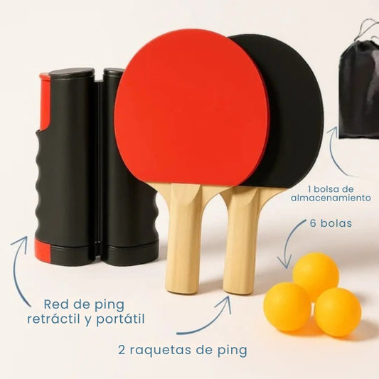 FlexNet - Juego Pingpong Portátil