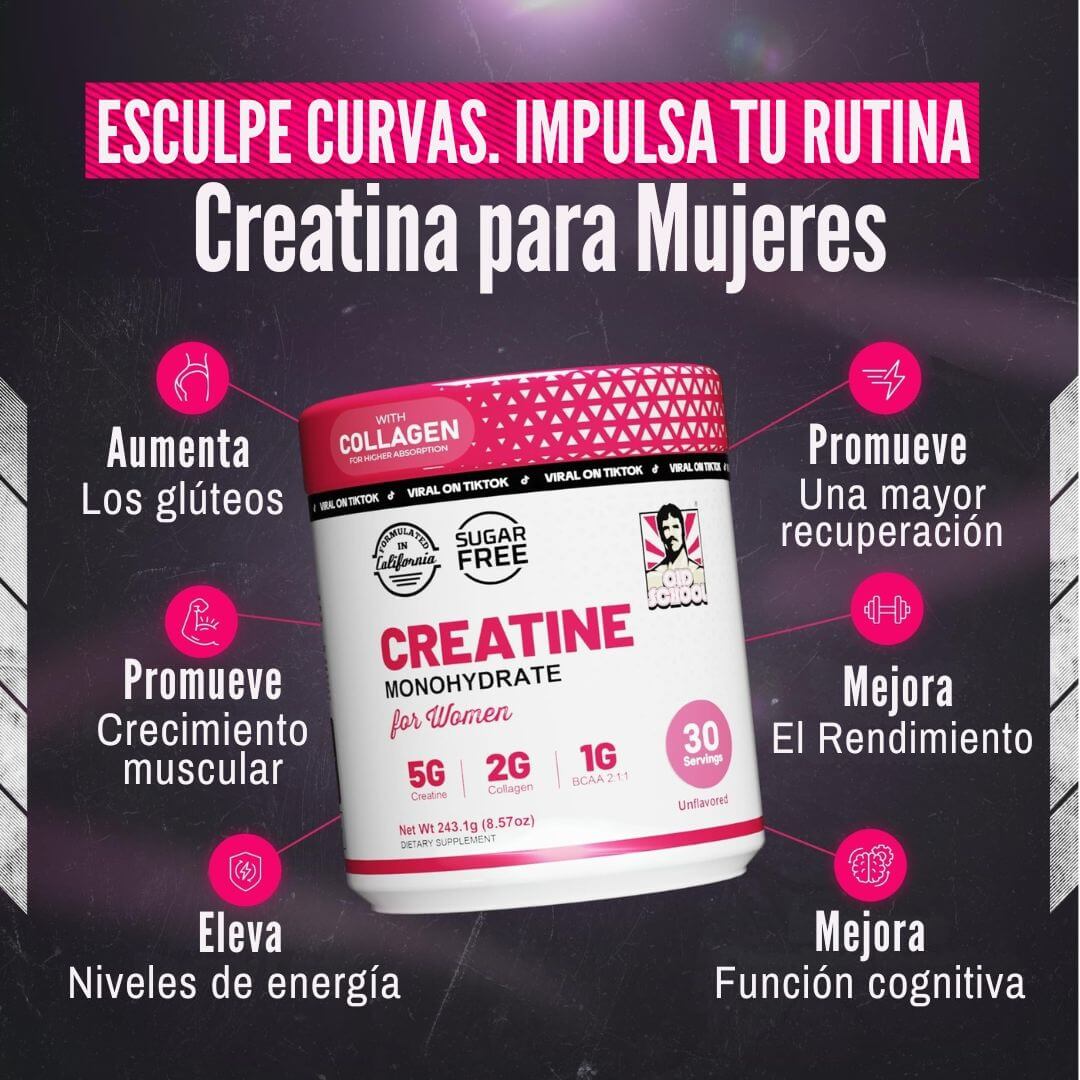 OLD SCHOOL: Creatina monohidratada