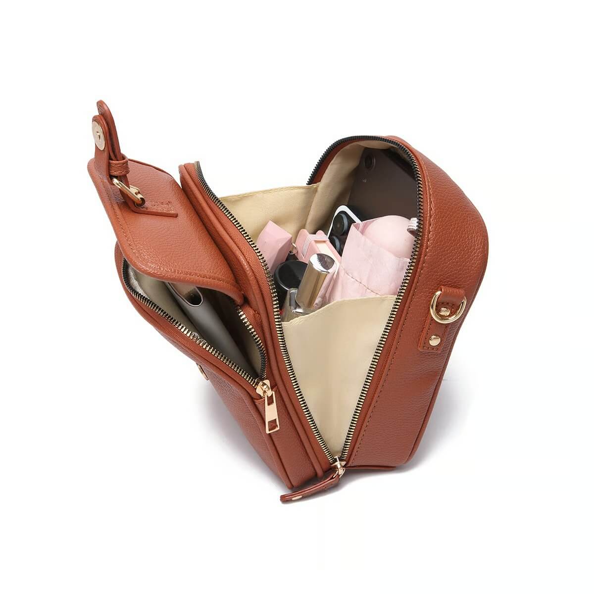 Bolso Bandolera Aura: manos libres, estilo full