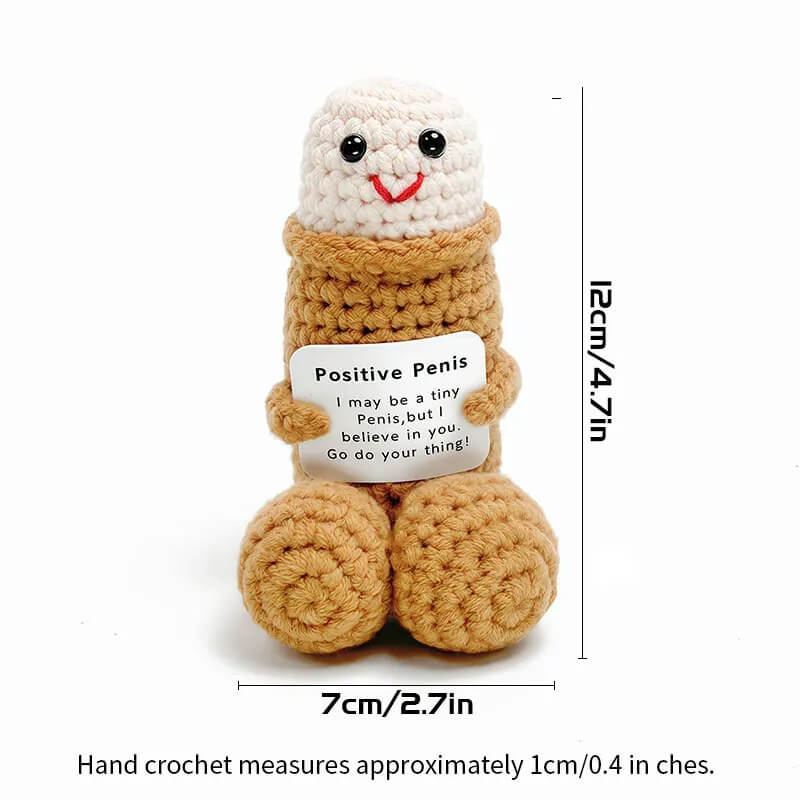 Peluche Positivo Amigurumi – Tu dosis de risas
