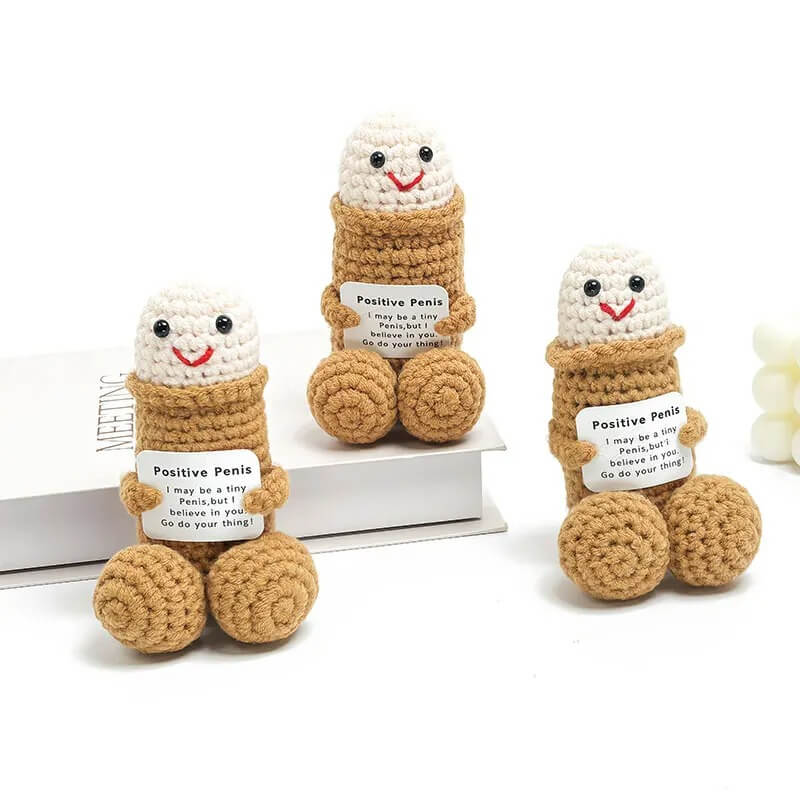 Peluche Positivo Amigurumi – Tu dosis de risas