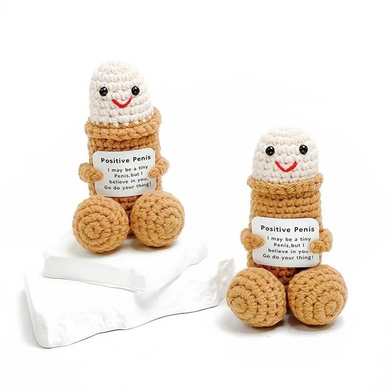 Peluche Positivo Amigurumi – Tu dosis de risas