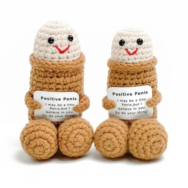 Peluche Positivo Amigurumi – Tu dosis de risas